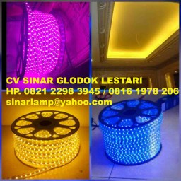Lampu led drop ceiling flexible strip 220v